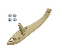 SDCDKLPEPT Car Inner Door Handle Armrest for BMW 3 4 Series F30-F36 (2013-2018), Left & Right Interior Trim Cover Car Interior Door Handle Trim(Beige Rear Left)