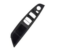 SDCDKLPEPT Car Inner Door Handle for BMW 5 Series F10 F11 LHD, Beige/Black Car Interior Door Handle Trim( Black-RHD)