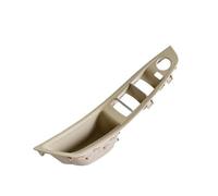 SDCDKLPEPT Car Inner Door Handle for BMW 5 Series F10 F11 LHD, Beige/Black Car Interior Door Handle Trim( Beige White-lhd)