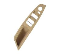 SDCDKLPEPT Car Inner Door Handle for BMW 5 Series F10 F11 LHD, Beige/Black Car Interior Door Handle Trim( Beige-RHD)