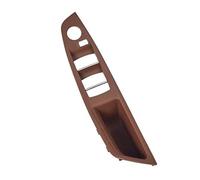 SDCDKLPEPT Car Inner Door Handle for BMW 5 Series F10 F11 LHD, Beige/Black Car Interior Door Handle Trim( Red Brown-RHD)