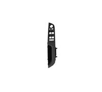 SDCDKLPEPT Car Inner Handle for BMW 3 Series E90 E91 316 318 320 325 328-Interior Driver's Door Panel Pull Trim Cover in Beige, Black, Grey Car Interior Door Handle Trim(Black Double 375mm)
