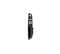 SDCDKLPEPT Car Inner Handle for BMW 3 Series E90 E91 316 318 320 325 328-Interior Driver's Door Panel Pull Trim Cover in Beige, Black, Grey Car Interior Door Handle Trim(Black Single 375mm)