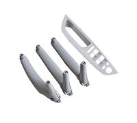 SDCDKLPEPT Car Interior Door Handle Set of 4PCS for BMW X5/X6 E70/E71 2007-2013 Left Hand Driver Door Pull Replacement Parts Car Interior Door Handle Trim( Lhd Gray 4pcs)
