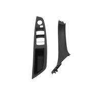 SDCDKLPEPT Car Interior Door Handles for F10 F11 F18 for BMW 520 523 525 528, Part# 1417225865, LHD Car Interior Door Handle Trim( Lhd Black 2pcs)