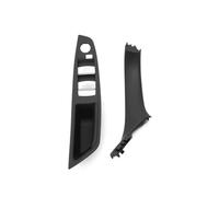 SDCDKLPEPT Car Parts Pull Trim Cover Replacement for BMW F10/F11/F18 520/523/525/528, Inner Passenger & Outside Door Handle Set (2pcs/7pcs) Car Interior Door Handle Trim( Black)