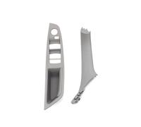 SDCDKLPEPT Car Parts Pull Trim Cover Replacement for BMW F10/F11/F18 520/523/525/528, Inner Passenger & Outside Door Handle Set (2pcs/7pcs) Car Interior Door Handle Trim( Grey)