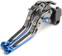 SDCDKLPEPT Clutch Brake Lever for MT07 for FZ07 for Tracer 700 2018 2019 2020 544 Brake Clutch Levers Extendable Folding Adjustable(Blue)