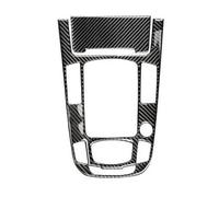 SDCDKLPEPT for A4 B8 for A5 2009 2010-2016 for Q5 2010-2018 Car Interior Cover Trim Carbon Fiber Center Console Gear Shift Panel Cover Frame Trim Gear Shift Panel Trim(D)