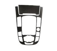 SDCDKLPEPT for A4 B8 for A5 2009 2010-2016 for Q5 2010-2018 Car Interior Cover Trim Carbon Fiber Center Console Gear Shift Panel Cover Frame Trim Gear Shift Panel Trim(B)