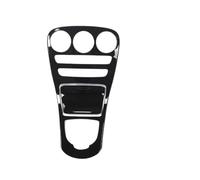 SDCDKLPEPT for Benz for GLC for Coupe for X235 2015-2018 for Benz for C Class for W205 2014-2018 Center Console Gear Panel Frame Cover Trim Gear Shift Panel Trim(Glossy Black-B)