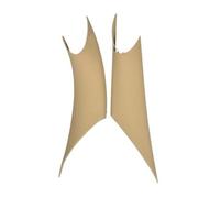 SDCDKLPEPT for BMW 3/4 Series F30/F35 2012-2016 2Pcs Front Rear Door Handle Protective Cover for Car Interior Car Interior Door Handle Trim( Beige)