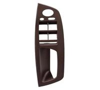 SDCDKLPEPT for BMW X5/X6 E71/E70 2007-2014 Interior Door Pull Handle Replace Cover Assembly Car Interior Door Handle Trim( 1 Mocha Brown)
