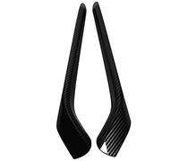 SDCDKLPEPT For Civic Hatchback 2019 2020 Car Tail Wing Carbon Fiber Look Front Fog Light Lamp Cover Trim Molding Bezel Garnish Stickers Styling Spoiler Tail lights