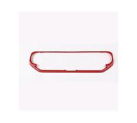 SDCDKLPEPT for Jeep for Wrangler JL 2018 2019 2020 2021 2022 Middle Control Air Conditioning Knob Panel Accessories Interior Cover Trim ABS Gear Shift Panel Trim(Red)