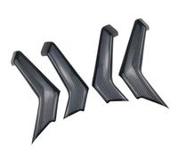 SDCDKLPEPT for Vw for Polo 2019 2020 Carbon Fiber Interior Door Handle Cover Sticker Trim Auto Parts Car Interior Car Center Console Trim Gear Shift Panel Trim