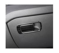 SDCDKLPEPT for Vw for T Cross for Tcross 2019 2020 2021 2022 Car Groove Box Handle Trim Stickers Garnish Cover Car Interior Decoration Gear Shift Panel Trim(Black Brushed)