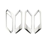 SDCDKLPEPT for Vw for T ROC for TROC 2018-2023 Stainless Steel Inside Door Handle Bowl Cover Trim Frame Decoration Inner Car Accessories Gear Shift Panel Trim