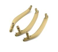 SDCDKLPEPT Inside Door Handle Trim Cover for BMW X5/X6 F15/F16 2014-2018 Left & Right, ABS, 51417292243/51417292244 Car Interior Door Handle Trim( Beige Lhd)