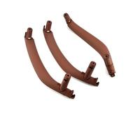 SDCDKLPEPT Inside Door Handle Trim Cover for BMW X5/X6 F15/F16 2014-2018 Left & Right, ABS, 51417292243/51417292244 Car Interior Door Handle Trim( Red Wine RHD)