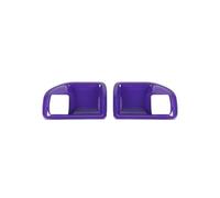 SDCDKLPEPT Interior Door Handle Accessories for Jeep Wrangler JK 2-Doors 2011-2017 Front Door Handle Bowl Decoration Cover Stickers Car Interior Door Handle Trim(Purple)