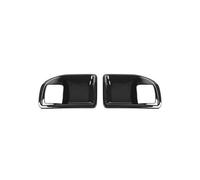 SDCDKLPEPT Interior Door Handle Accessories for Jeep Wrangler JK 2-Doors 2011-2017 Front Door Handle Bowl Decoration Cover Stickers Car Interior Door Handle Trim(Black)