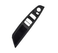 SDCDKLPEPT Interior Door Handle for BMW 5 Series F10 F11 LHD in Red, Brown, Beige, Black Car Interior Door Handle Trim( Black-RHD)