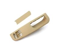SDCDKLPEPT Interior Door Handle & Window Armrest Switch Panel for Golf 4, for Passat B5 (1998-2005) Left & Right Car Interior Accessories Car Interior Door Handle Trim( Beige)