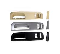 SDCDKLPEPT Interior Door Handle & Window Armrest Switch Panel for Golf 4, for Passat B5 (1998-2005) Left & Right Car Interior Accessories Car Interior Door Handle Trim( Black)