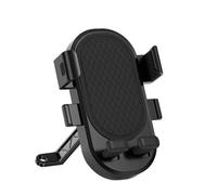 SDCDKLPEPT Motocycle Mobile Phone stand For Aprilia For SXR 50 2021-2024 N360° Rotatable Waterproof Anti Vibration Moped Phone Holder, Detachable Anti Slip Motorbike Phone Holder( Rearview Mirror)