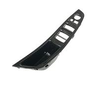 SDCDKLPEPT Upgraded Left Driver Side Inner Door Handle Panel Trim in Beige, Oyster & Black for BMW 5 Series F10/F11/F18 520i/523i/525i/528i/535i Car Interior Door Handle Trim(Lhd Carbonfiber)