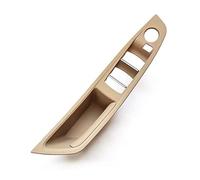 SDCDKLPEPT Upgraded Left Driver Side Inner Door Handle Panel Trim in Beige, Oyster & Black for BMW 5 Series F10/F11/F18 520i/523i/525i/528i/535i Car Interior Door Handle Trim(Lhd Beige Low End)
