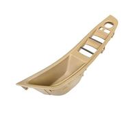 SDCDKLPEPT Upgraded Left Driver Side Inner Door Handle Panel Trim in Beige, Oyster & Black for BMW 5 Series F10/F11/F18 520i/523i/525i/528i/535i Car Interior Door Handle Trim(Lhd Beige)
