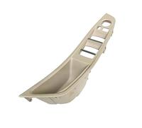 SDCDKLPEPT Upgraded Left Driver Side Inner Door Handle Panel Trim in Beige, Oyster & Black for BMW 5 Series F10/F11/F18 520i/523i/525i/528i/535i Car Interior Door Handle Trim(Lhd Oyster)