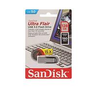 SDCZ73-128G-G46 Pendrive USB 3.0 128GB R: 150MB/s ULTRA FLAIR Black USB A SAND