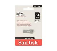 SanDisk Ultra Luxe USB flash drive 64 GB USB Type-A 3.2 Gen 1 (3.1 Gen 1) Silver
