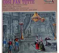 SDD 208 Mozart Cosi Fan Tutte Vienna Philharmonic Karl Bohm vinyl LP