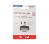 SANDISK Ultra Dual Drive 64GB, USB-C & USB-A, Up to 150MB/s Read Speeds