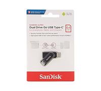 SanDisk Ultra Dual Drive Go USB flash drive 64 GB USB Type-A / USB Type-C 3.2 Gen 1 (3.1 Gen 1) Black
