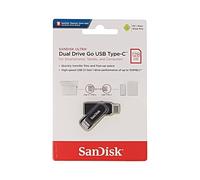 SANDISK Ultra Dual Drive Go, USB Type-C & Type-A Flash Drive 128GB (Memory stick up to 400MB/s, Reversible Type-C and Type-A connectors for Android Smartphone, Tablets and Mac) Black