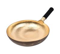 SDDFFW Handmade Copper Wok Complements Body Element with Traditional Craft Gas Cooker(32cm)