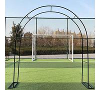 SDdPulse Iron Art Garden Arch,Metal Rose Arch,Plants Climbing Pergola Arbor,Detached Wedding Deco Arch Arbor,for Various Climbing Plant Vines,Indoor Outdoor Party Decoration (Black 200x230x25cm)