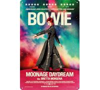 SDDSCDEW Shvieiart Moonage Daydream film Poster Metal Sign Tin Metal Retro Wall Decor for Home,Street,Gate,Bars,Club,Restaurants,Cafes,Store Pubs Sign Gift 8 X 12 INCH Metal Sign