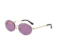 SDDSYYL Simple, Retro - Stylish Sunglasses. Light - Weight, Elegant and Luxurious, They Offer Sun Protection.(PURPLE)