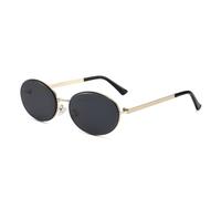 SDDSYYL Simple, Retro - Stylish Sunglasses. Light - Weight, Elegant and Luxurious, They Offer Sun Protection.(BLACK)