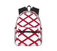 SDEGTHO Alabama State Flag Printed Casual Backpack Spacious Rucksack With Multi Pockets For Travel Outdoor Activities