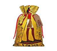 SDEGTHO Ancient Egypt Tribe Series 1pcs Durable Material Tote Bag 4.7x 6.9in With Drawstring Choice For Halloween Stylish Gift