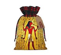 SDEGTHO Ancient Egypt Tribe Series 1pcs Durable Material Tote Bag 4.7x 6.9in With Drawstring Choice For Halloween Stylish Gift