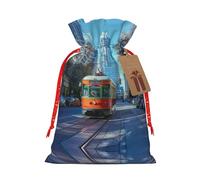 SDEGTHO Austin Texas 1pcs Durable Material Tote Bag 8.3x11.8in With Drawstring Choice For Halloween Stylish Gift