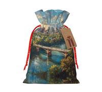 SDEGTHO Austin Texas 1pcs Durable Material Tote Bag 8.3x11.8in With Drawstring Choice For Halloween Stylish Gift
